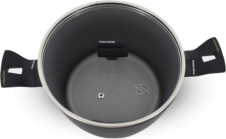 Moneta Nova Stieltopf, Aluminium, Schwarz, 24 cm, 2, 24 cm