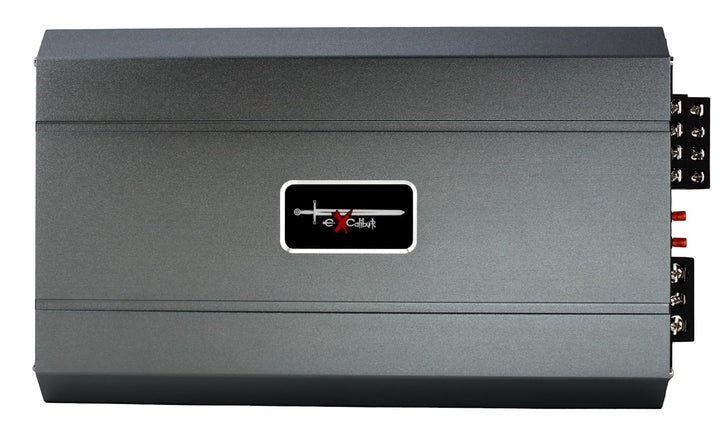 Excalibur X4100.4 Auto Verstärker HiFi Stereo 4 Kanal 2400 Watt Max - Kfz Mini Verstärker Mit 4 x 60