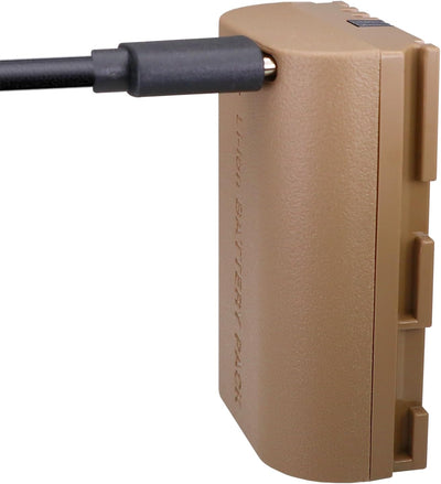 2X Blumax Gold Akku kompatibel mit Canon LP-E6NH (2250mAh) mit USB Typ-C Ladebuchse - NTC-Sensor & V