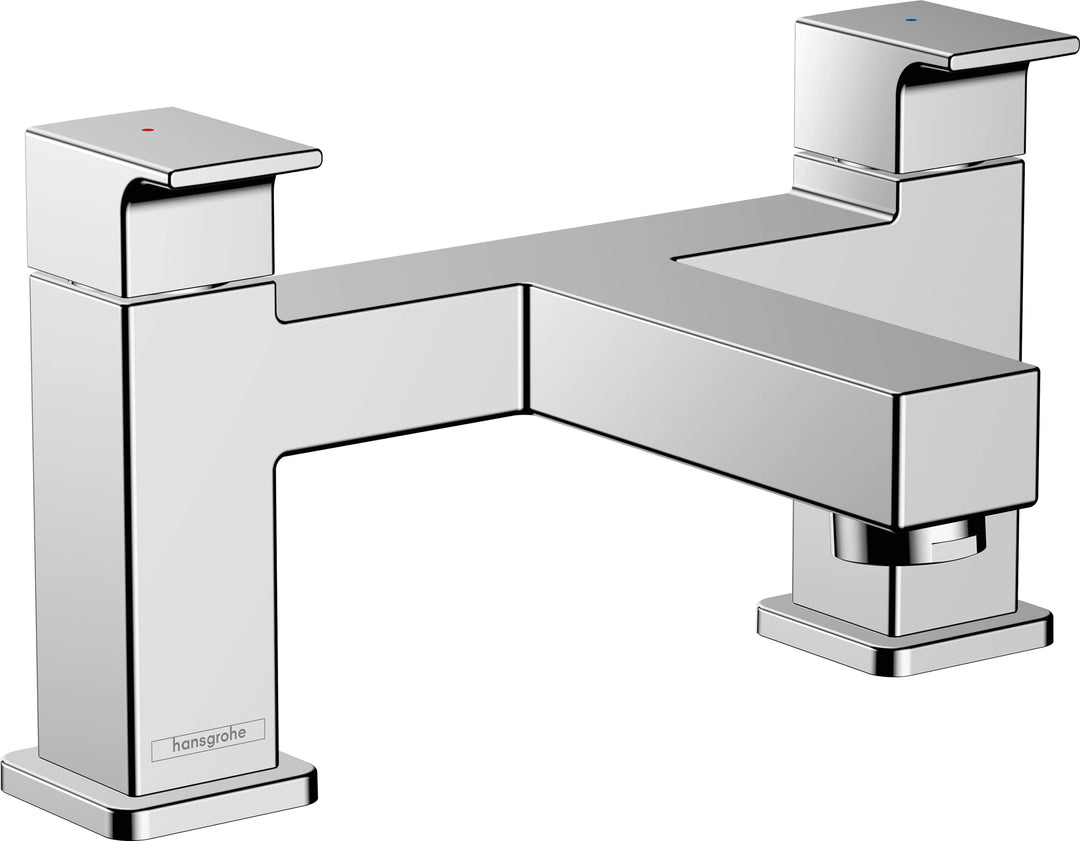 hansgrohe Wannenarmatur Vernis Shape, für 1 Funktion, Chrom Chrom Wanne, Chrom Wanne