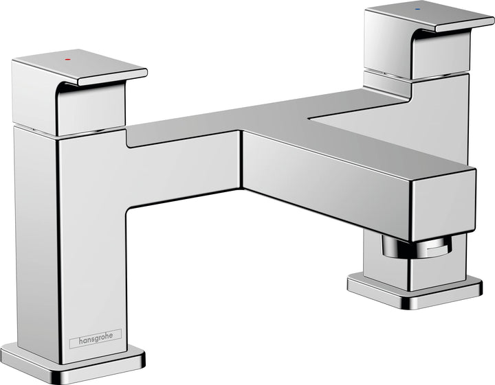 hansgrohe Wannenarmatur Vernis Shape, für 1 Funktion, Chrom Chrom Wanne, Chrom Wanne