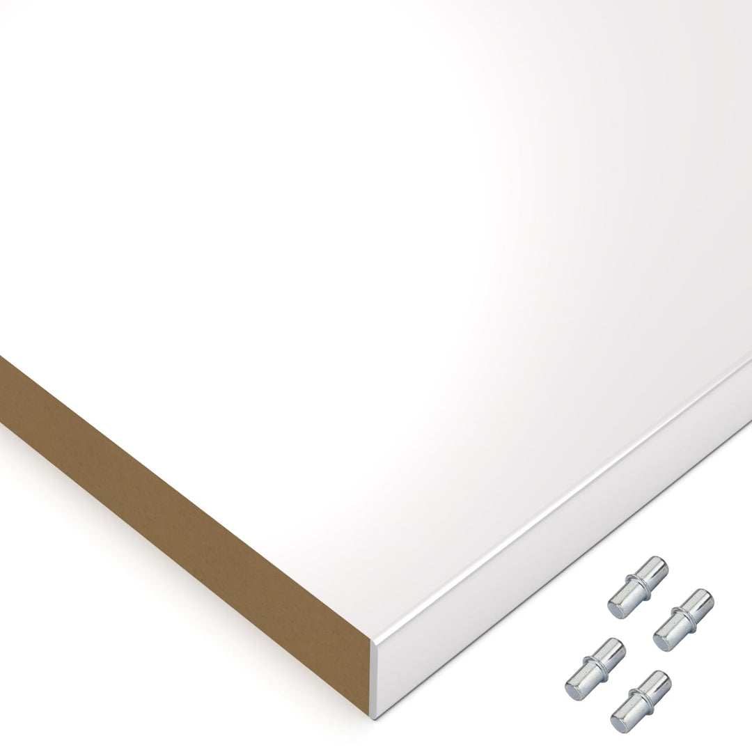 Einlegeboden Regalboden Holzboden 19mm nach Wunschmass max. 1000mm breit x 600mm tief Zuschnitt Anfe