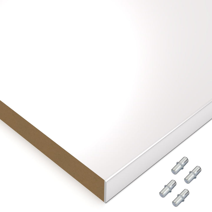 Einlegeboden Regalboden Holzboden 19mm nach Wunschmass max. 1000mm breit x 600mm tief Zuschnitt Anfe