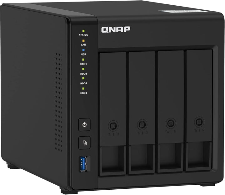 QNAP TS-451D2 NAS Tower Ethernet LAN Schwarz J4025