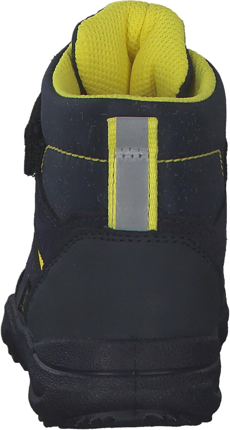 Superfit Jungen Glacier Warm Gefütterte Gore-tex Schneestiefel 22 EU Weit Blau Gelb 8020, 22 EU Weit