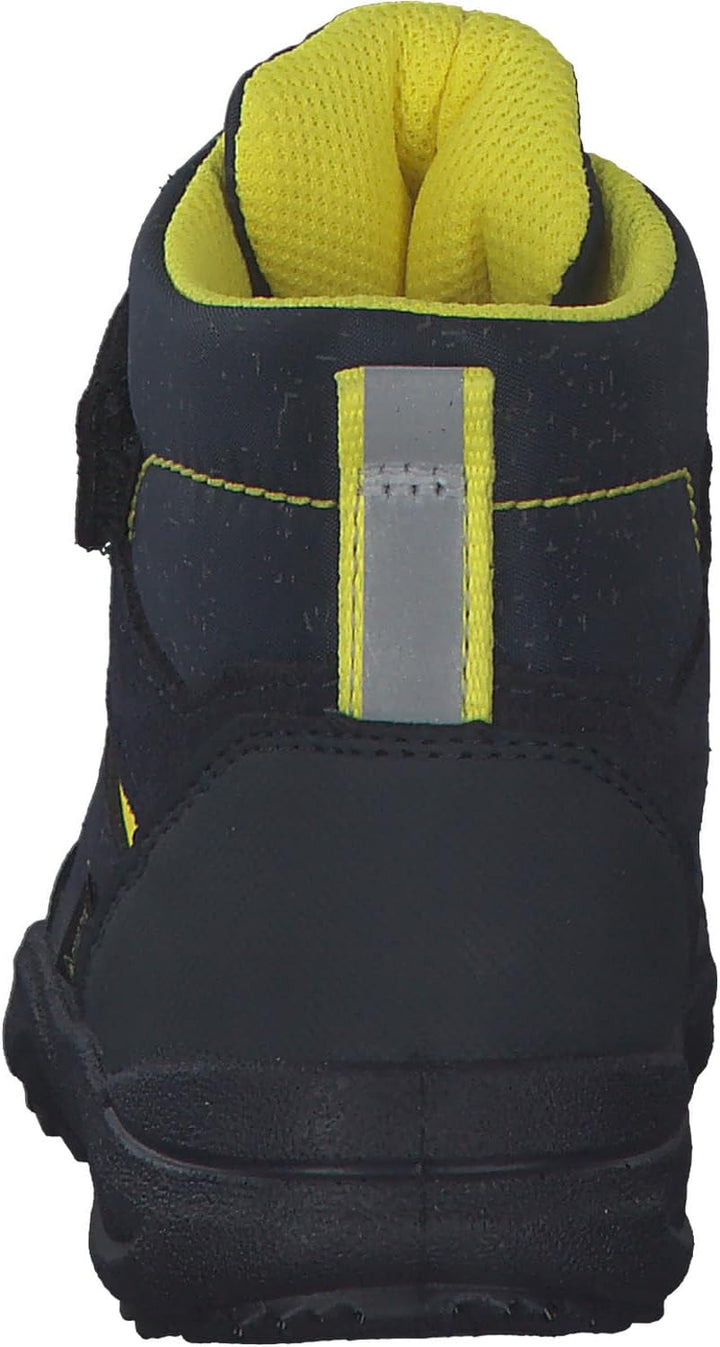 Superfit Jungen Glacier Warm Gefütterte Gore-tex Schneestiefel 22 EU Weit Blau Gelb 8020, 22 EU Weit