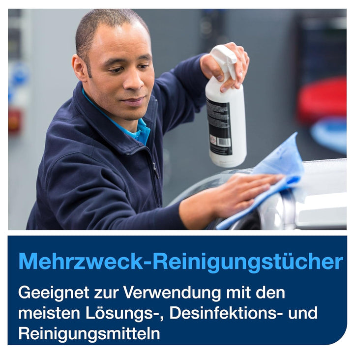 Tork Langlebige Reinigungstücher Weiss W4, Mehrzweck, 90 Tücher, 90479