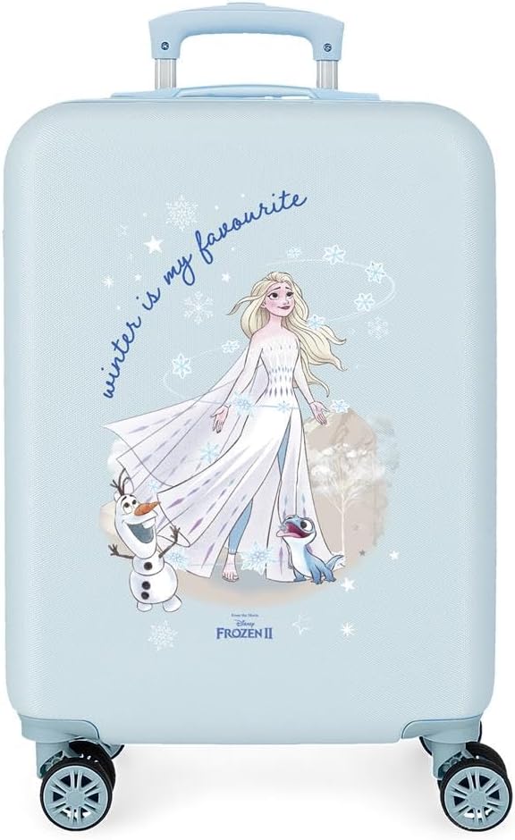 Disney Frozen Adventure Of My Mind Kabinentasche, Blau, 34 x 55 x 20 cm, starr, ABS-Kombinationsvers