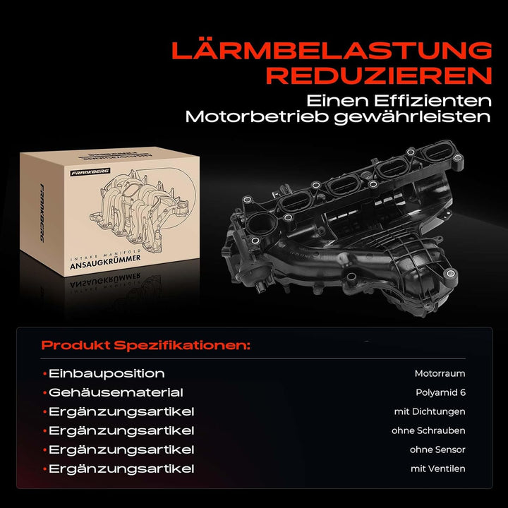 Ansaugkrümmer Ansaugbrücke mit Dichtung für Mondeo III B5Y B4Y BWY 6 Hatchback G-G 6 Station Wagon G