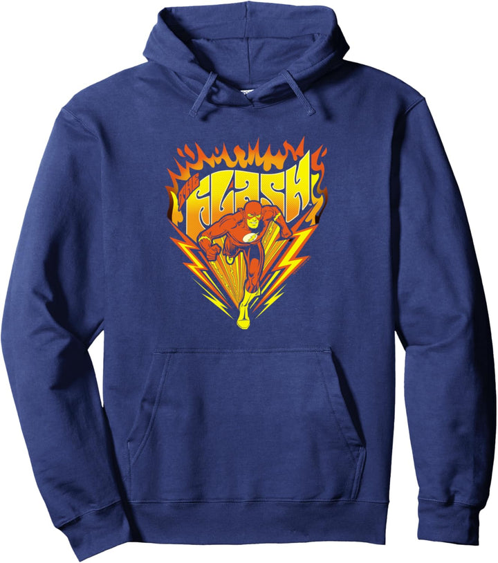 The Flash Blazing Speed Black Pullover Hoodie