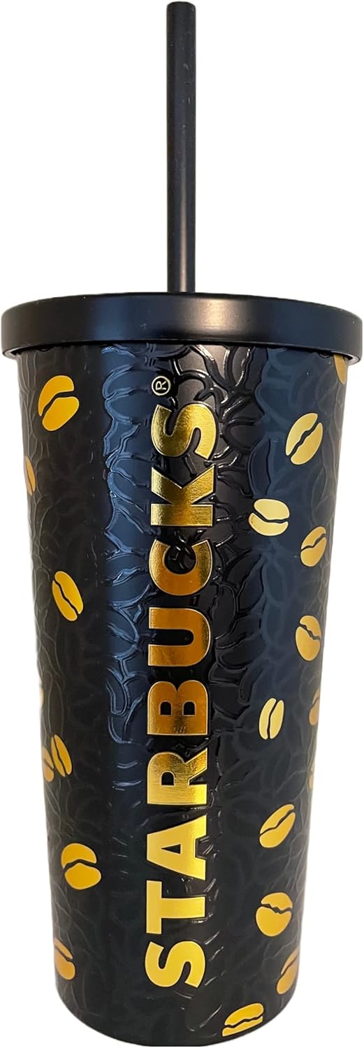 STARBUCKS Coffee Beans Edition Cold Cup Edelstahl Becher wiederverwendbar