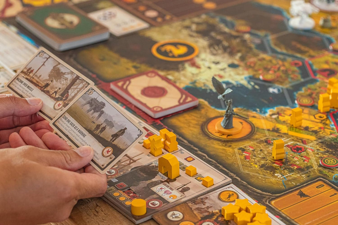 Stonemaier Games , Scythe , Board Game , Ages 14+ , 1-5 Players , 90-115 Minutes Playing Time Scythe