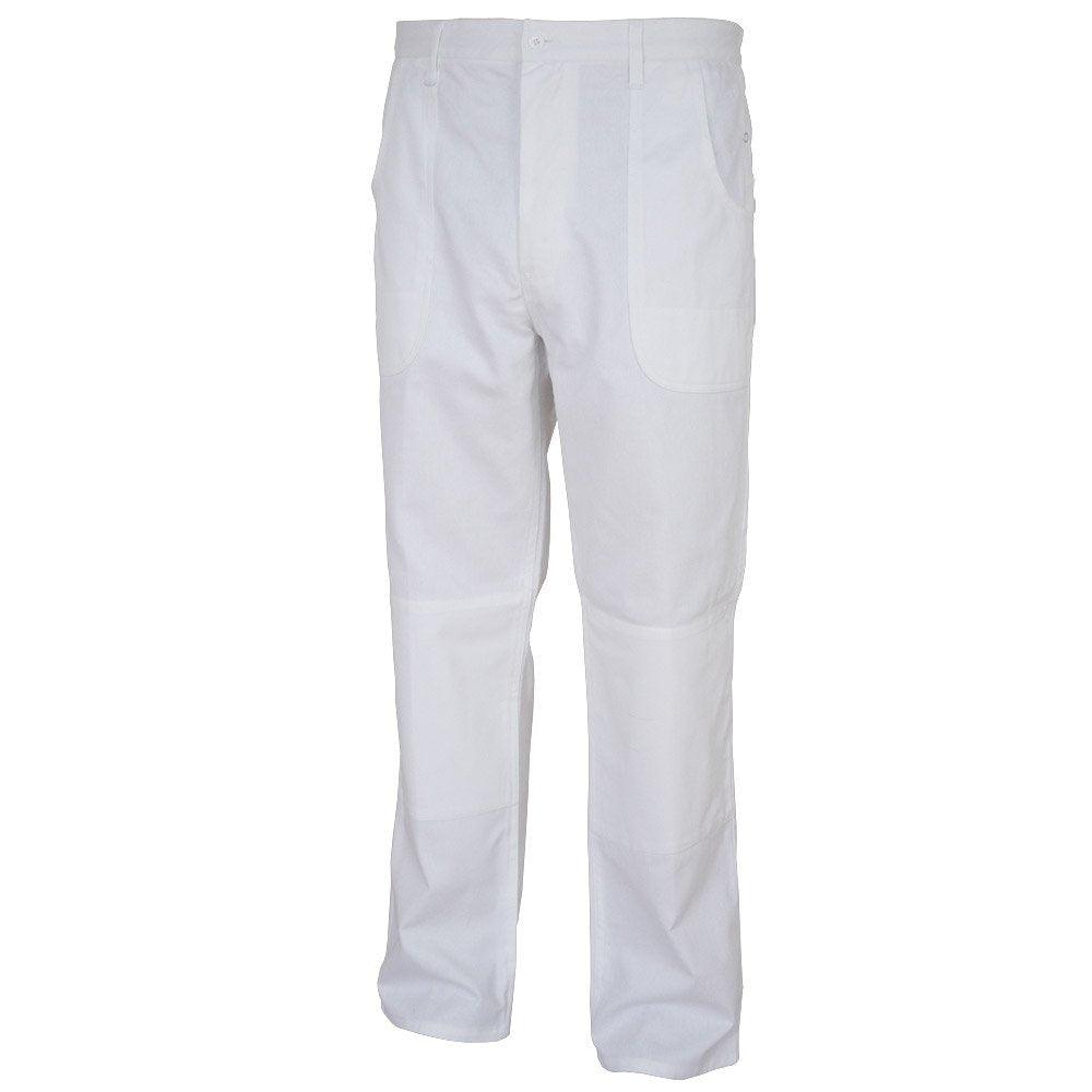 Carson Classic Workwear Arbeitshose aus reiner Baumwolle, 1 Stück, 62, weiss, KTH709H.W Weiss 62, We