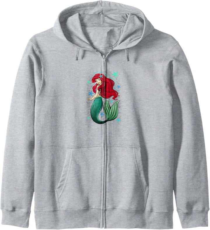 Disney The Little Mermaid Ariel's Song Music Notes Kapuzenjacke