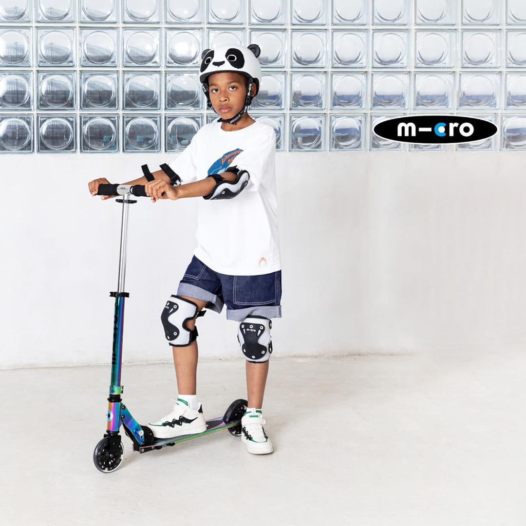 micro™ Sprite LED Kinder Kinderscooter | Cityroller mit LED-Rollen | klappbar und Lenker höhenverste