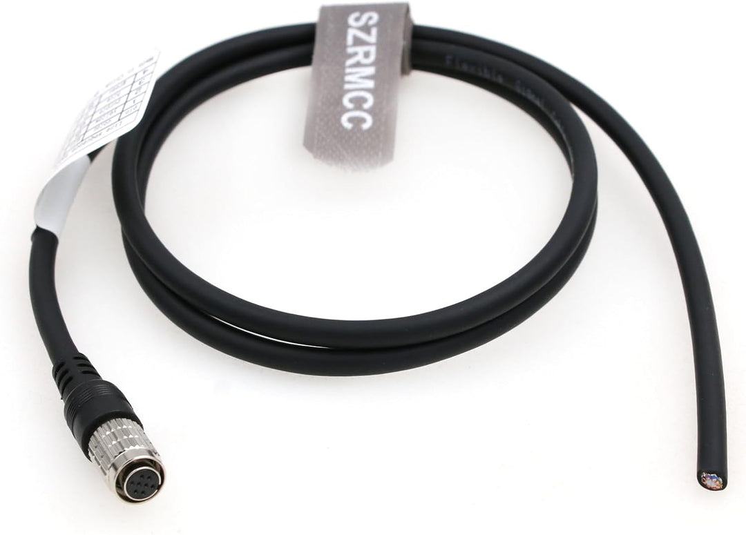 SZRMCC Hirose 8 Pin Buches auf offenes Ende HR25-7TR-8S I/O Stromkabel für FLIR Allied Vision Mako G