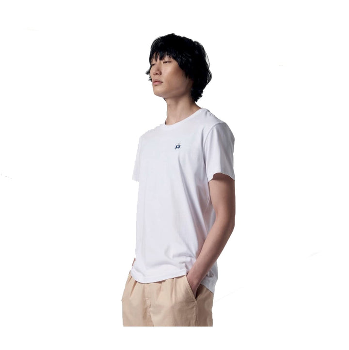 La Martina Herren Serge T-Shirt L Weiss, L Weiß