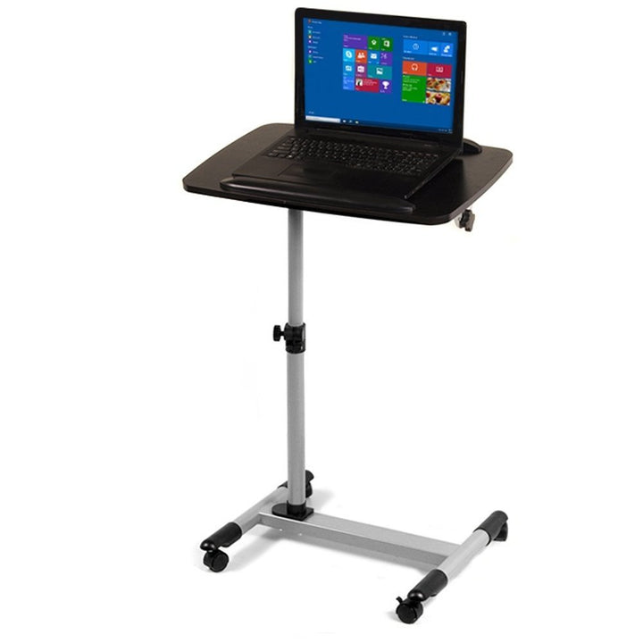 Maclean MC-671 Laptopständer Projektorständer Laptoptisch Notebookständer auf Rollen höhenverstellba