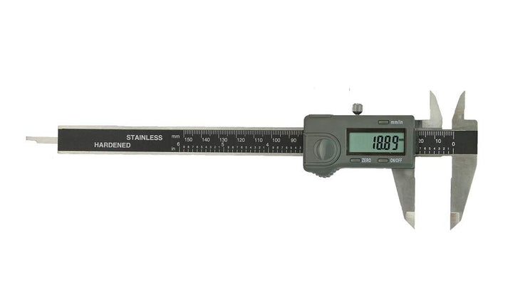 CNC QUALITÄT Digital Messschieber 150 mm DIN 862 - Linkshänder
