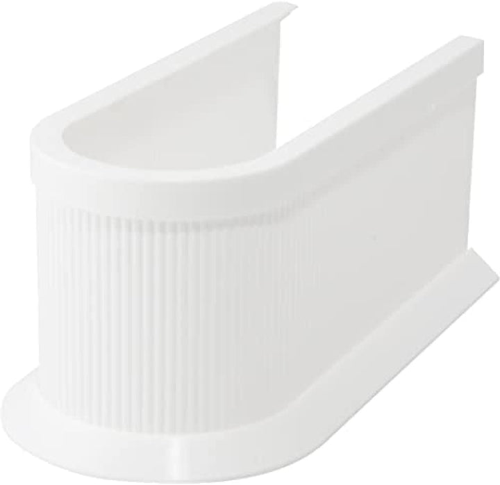Fackelmann Siphonverkleidung zuschneidbar – Praktische Rohrverkleidung in Weiss, Flexibles Design, 5