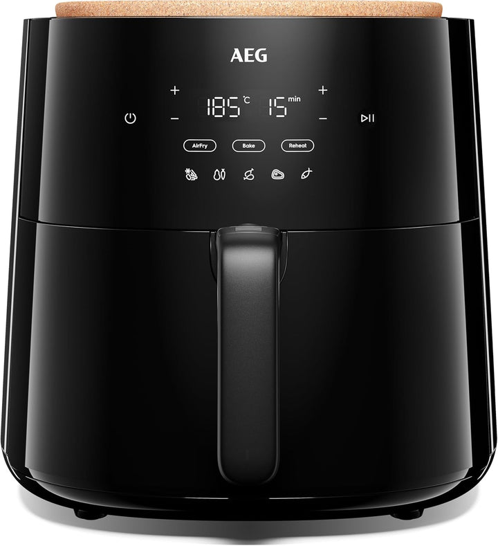 AEG 7000 Heissluftfritteuse AAF7B / Fassungsvermögen: 6,8 l AAF7B Schwarz Schwarz 6,8l Fassungsvermö