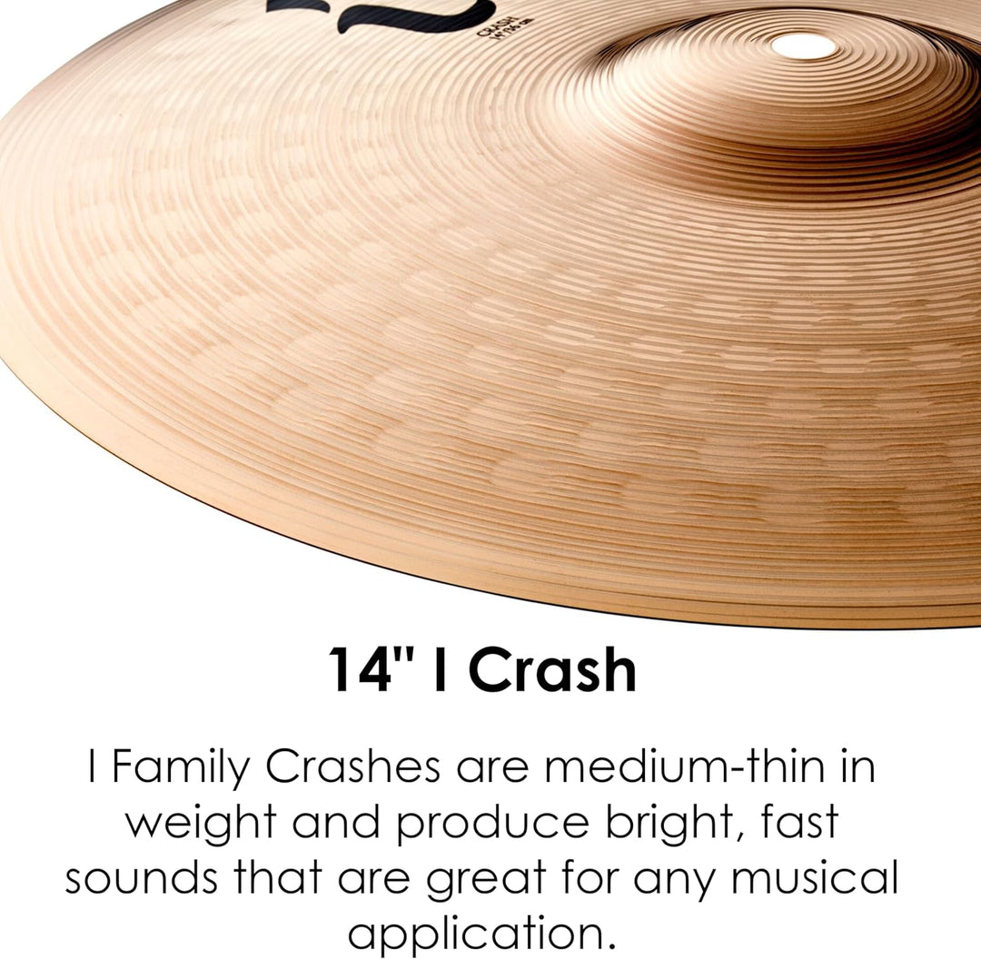 Zildjian ILH14C I Family Series - Crash Cymbal - 14" 14&