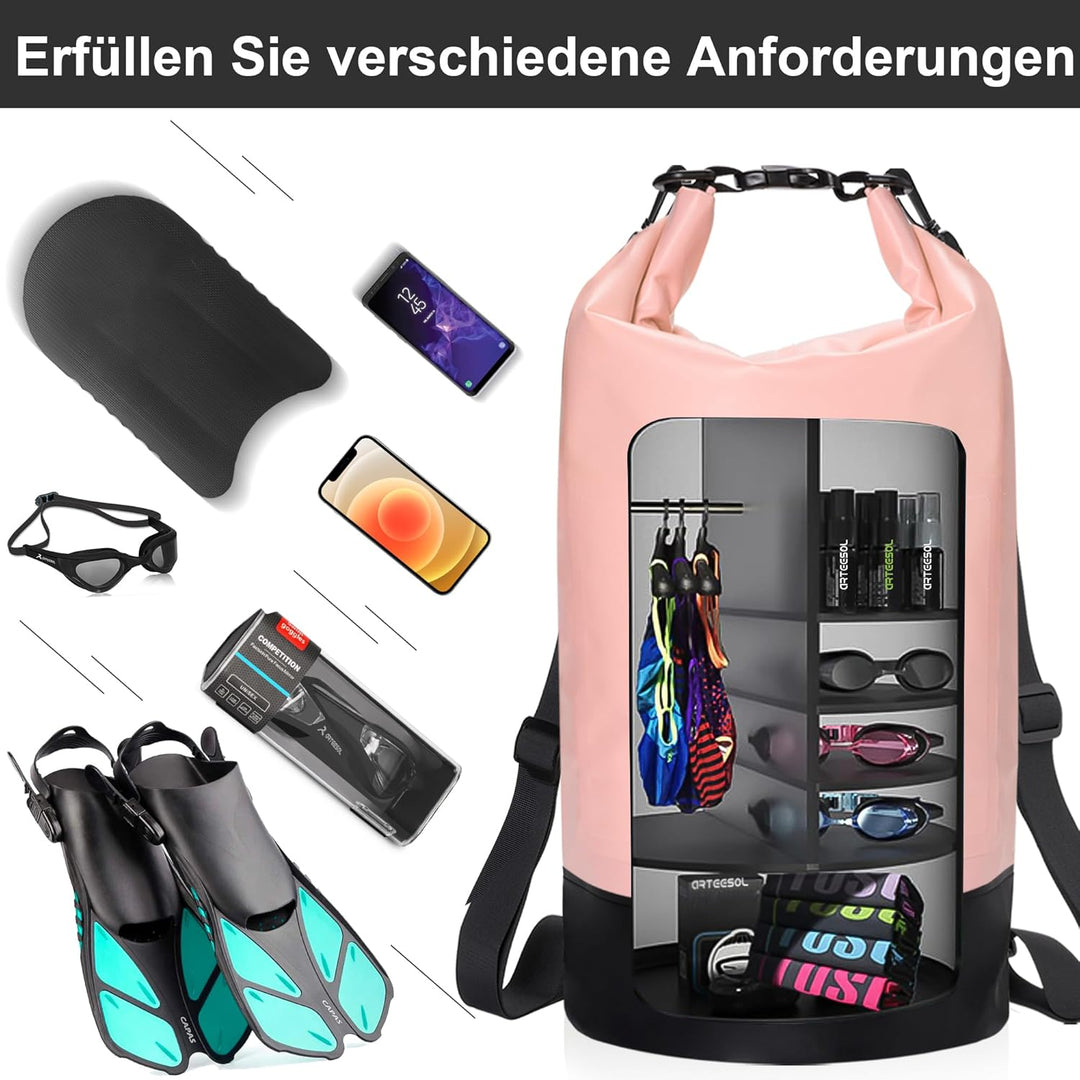 Blackace arteesol Dry Bag - 5L 10L 20L 30L Waterproof trockener Beutel/Sack wasserdichte Tasche mit