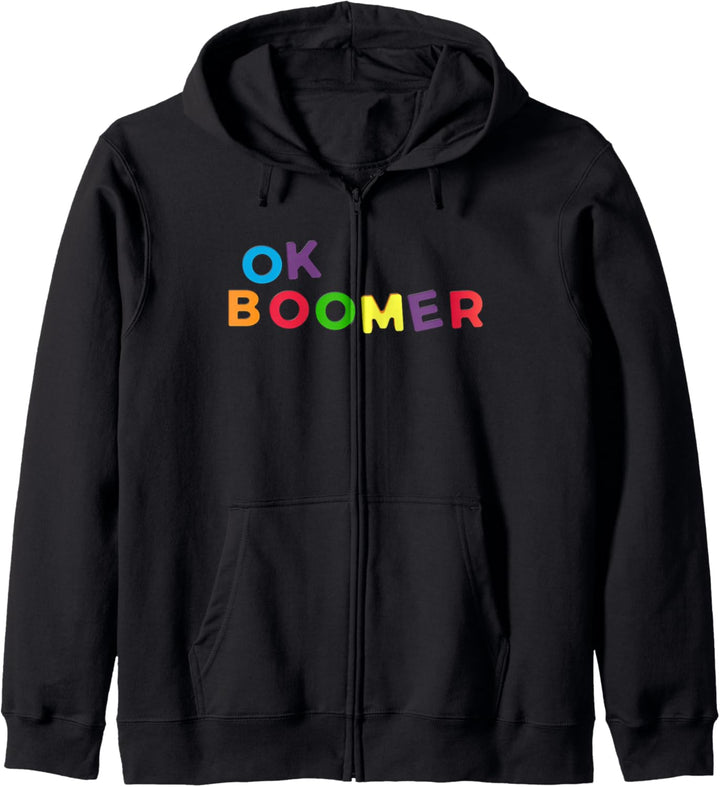 Ok Boomer Kapuzenjacke