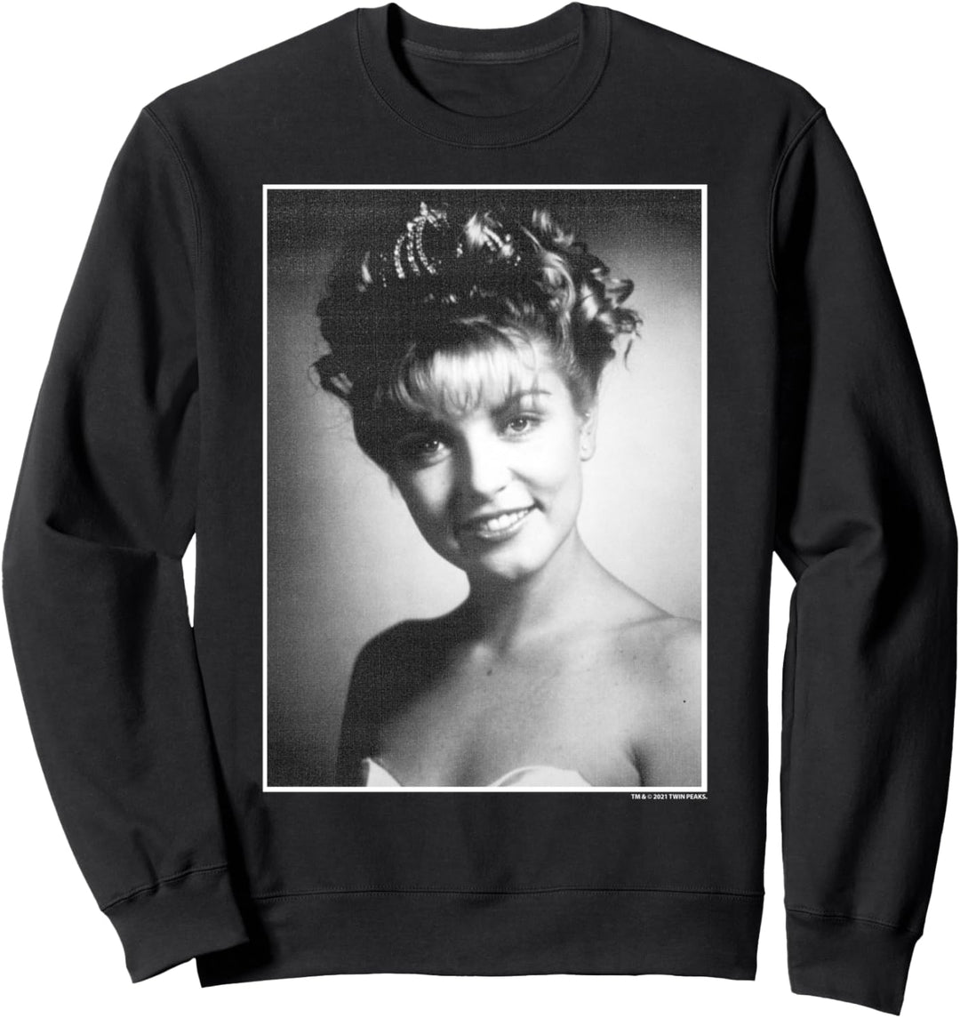 Twin Peaks Laura Palmer Black & White Foto Sweatshirt