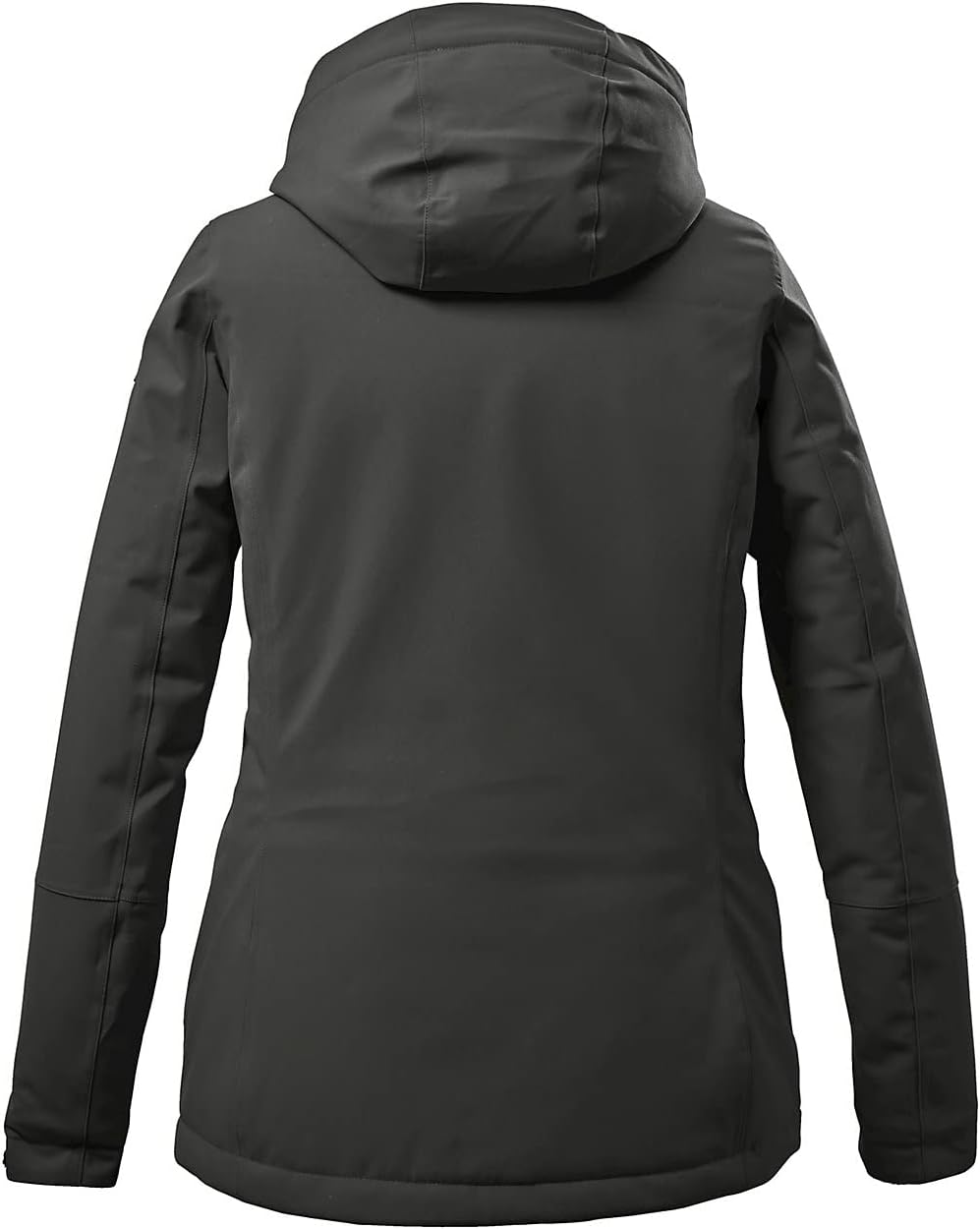 Killtec Damen Kow 170 Wmn Jckt Funktionsjacke/Outdoorjacke mit abzippbarer Kapuze 48 dunkeloliv, 48
