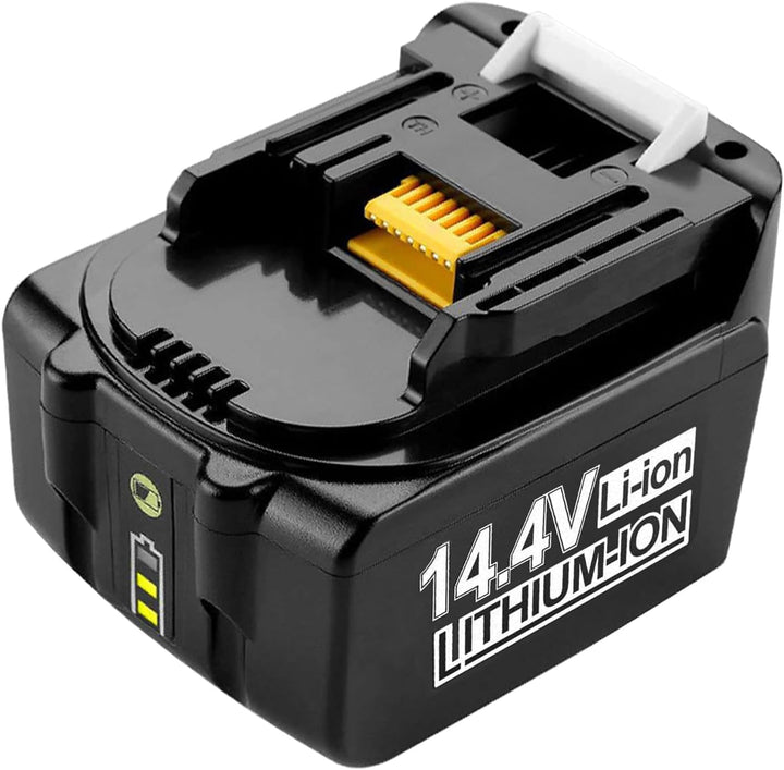 14.4V 5000mAh Werkzeug akku Li-Ion ersetzen für makita BL1450 BL1430 BL1430B BL1415 BL1440 BL1450 19