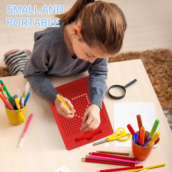 AIVORO 2 Stück Kinder Magnetische Zeichenbretter: Kinderdas Magische Magnetspiel - Kleines Magnetisc