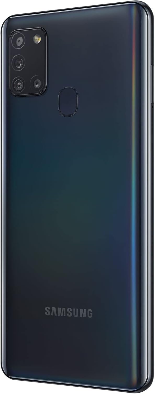 Samsung A217F Galaxy A21s 32 GB (Schwarz) ohne Simlock, ohne Branding, Schwarz, SM-A217FZKNEUB Deuts