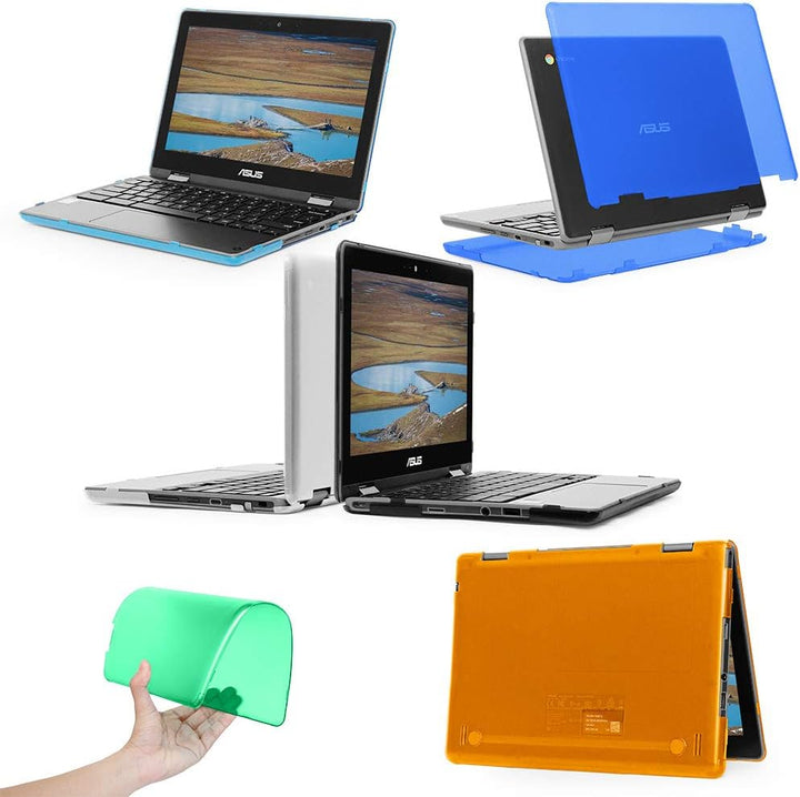 mCover Hülle kompatibel mit 2019 ~ 2021 11,6 Zoll ASUS Chromebook Flip C214MA Series Convertible Lap