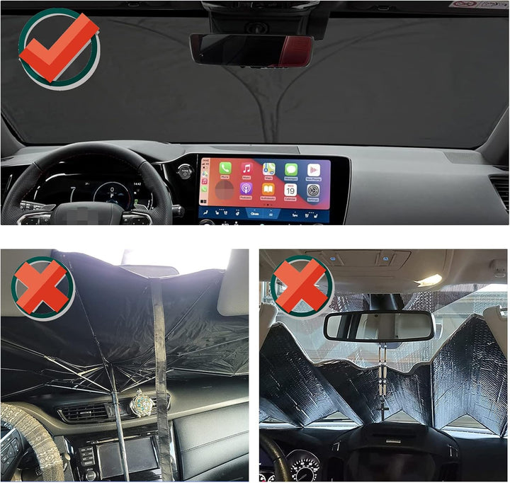YEE PIN Tarraco Arona Sonnenschutz kompatibel mit SEAT Tarraco Arona 2019-2022 2023 Sonnenschirm Aut