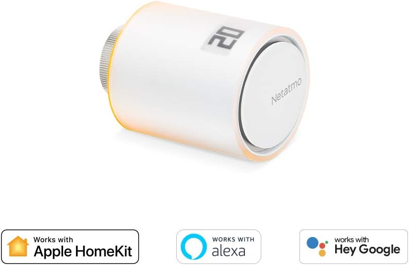 Netatmo Smartes Heizkörperthermostat WLAN, Zusatzmodul für das Smarte Heizkörperthermostate Starterp