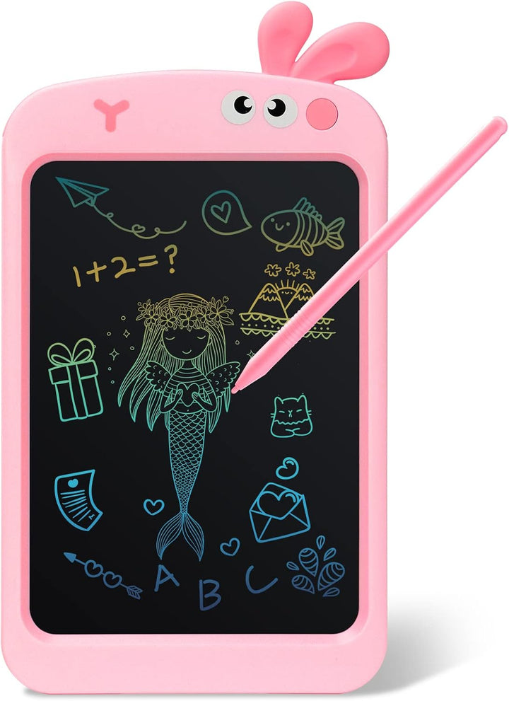 LCD Schreibtafel ab 2 3 4 5 6 Jahre Mädchen Junge Kinder Spielzeug, 8,5 Zoll Bunte Bildschirm LCD Za