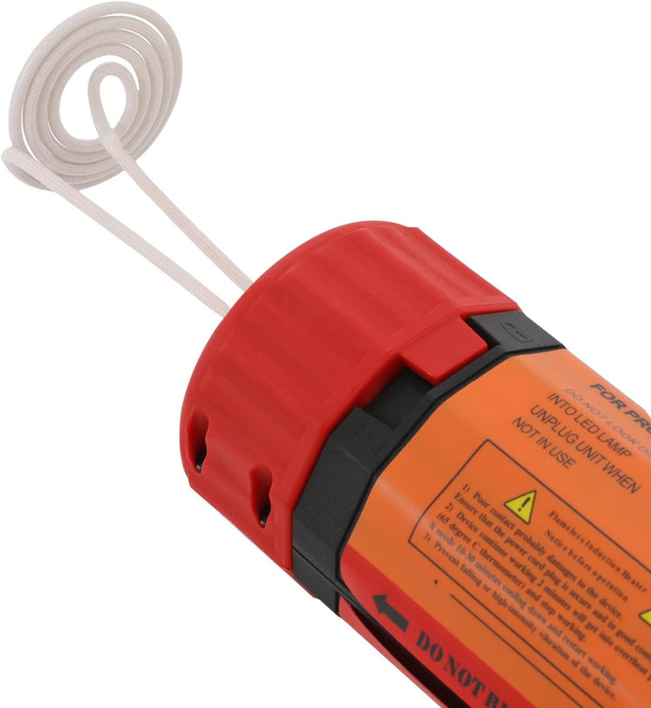Induktionsheizgerät mit 8 Starren Spulen, 2 Flexiblen Spulen,Drehbar-Kopf 1100W kfz Induktionsheizer