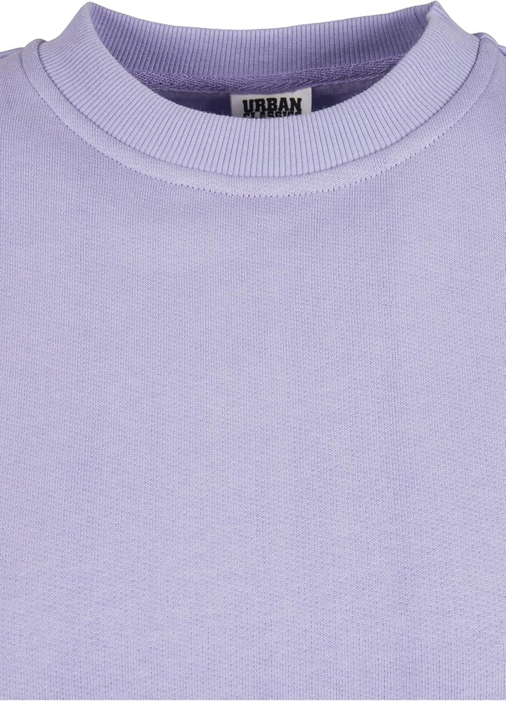 Urban Classics Damen Oversized Sweatshirt aus Bio-Baumwolle, Crew Neck Pullover aus Organic Cotton,