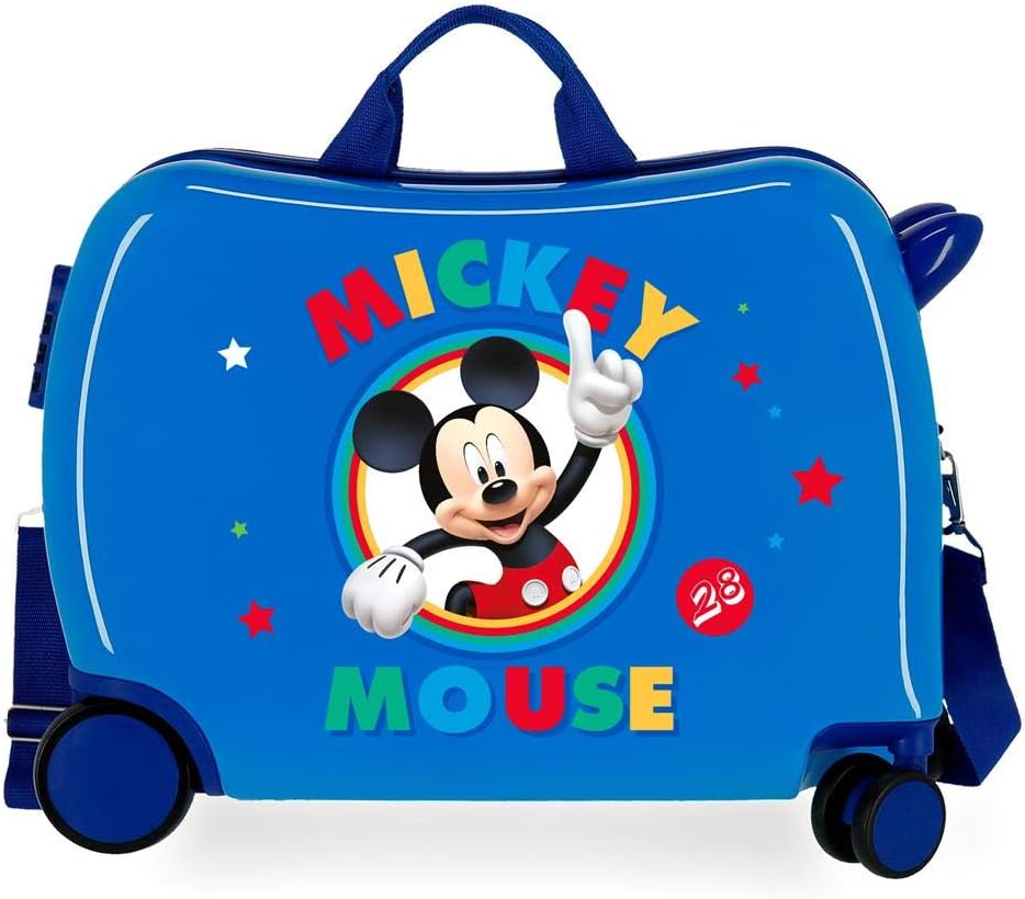 Disney (DIYL9) Circle Mickey Infantil, Blau (Azul), Blau