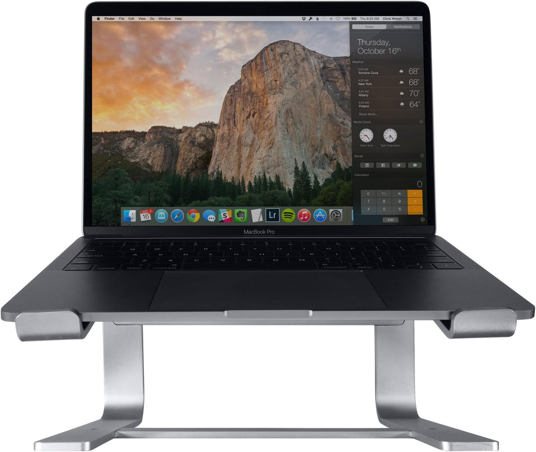 Macally, A-Stand, Aluminium-Laptop-Ständer für Apple MacBook, MacBook Air, MacBook Pro und andere La