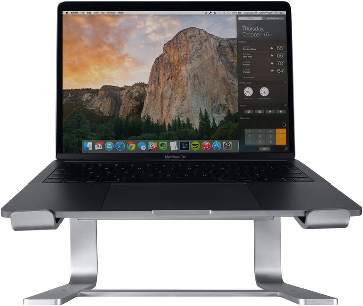 Macally, A-Stand, Aluminium-Laptop-Ständer für Apple MacBook, MacBook Air, MacBook Pro und andere La