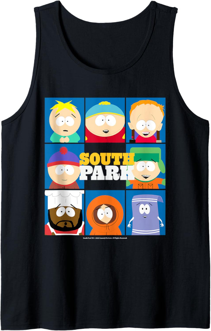 South Park Cast Gerahmt zusammen Tank Top