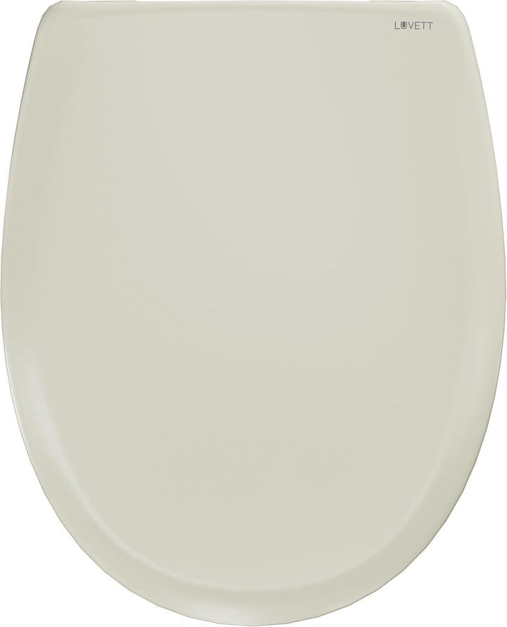 LUVETT® Toilettendeckel mit Absenkautomatik C770 oval, WC-Sitz mit 3 Befestigungsvarianten zur Wahl,
