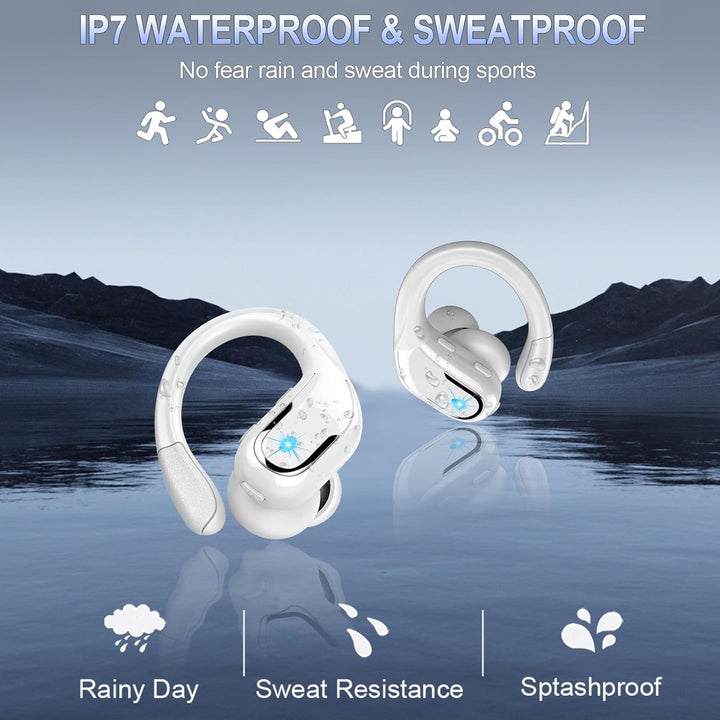 2026 Bluetooth Kopfhörer in Ear Sport, 75Std Kopfhörer Kabellos Bluetooth 5.4, 3D-Stereo Bass Wirele