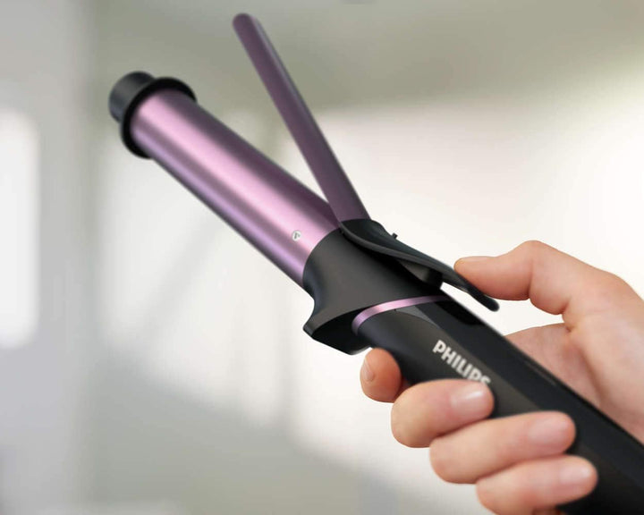 Philips StyleCare BHB868/00 Styling-Werkzeug, warm, schwarz, lila, 1,8 m, Lockenstab (Lockenstab, wa