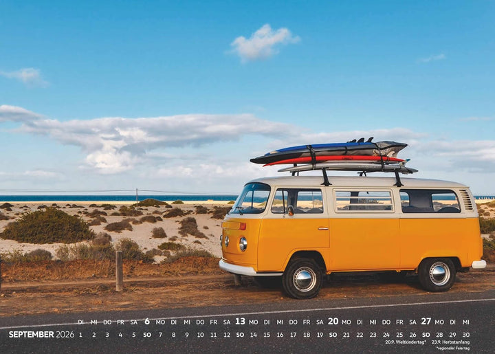 Volkswagen Bulli Kalender 2026, Kalender