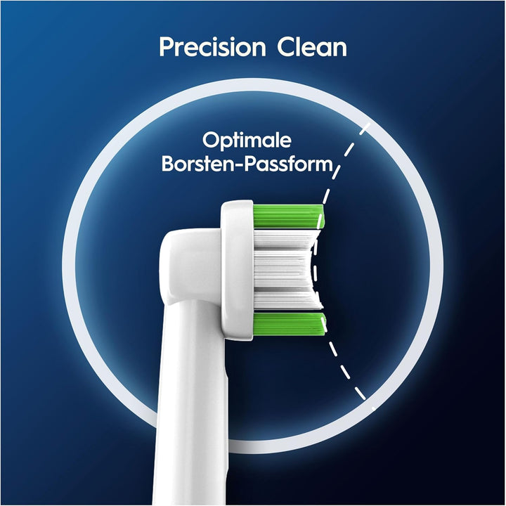 Oral-B Pro Precision Clean Aufsteckbürsten für elektrische Zahnbürste, 6 Stück, Zahnreinigung mit in