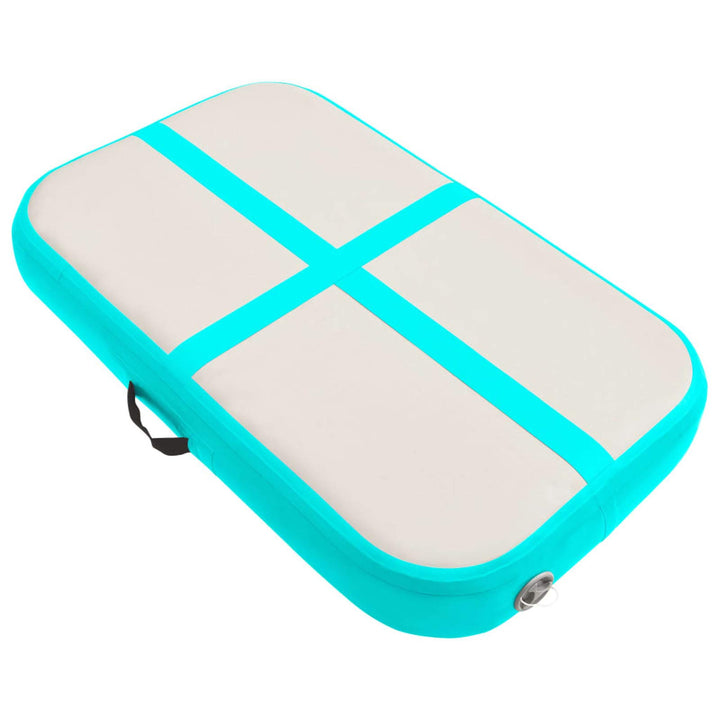pedkit Aufblasbare Gymnastikmatte mit Pumpe Tranningsmatte mit Luftpumpe,Gymnastikmatte,airtrack Tum