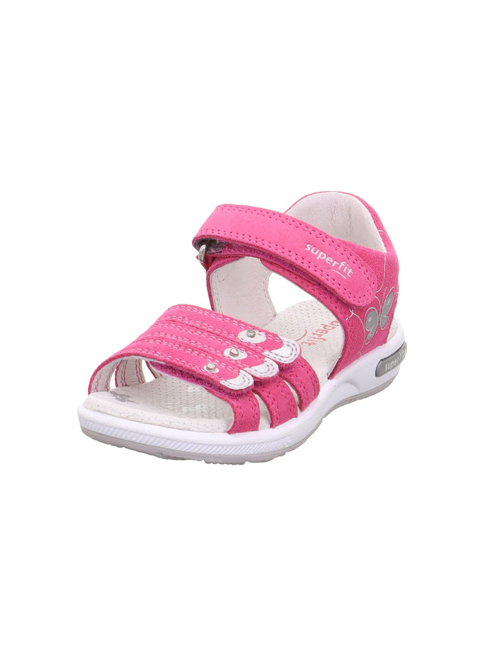 Superfit Mädchen Emily Sandale 28 EU Pink Silber 5510, 28 EU Pink Silber 5510
